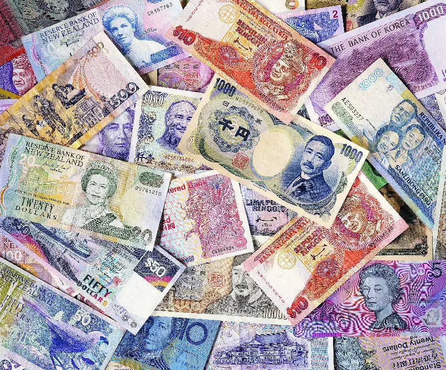 Money and Wealth Background