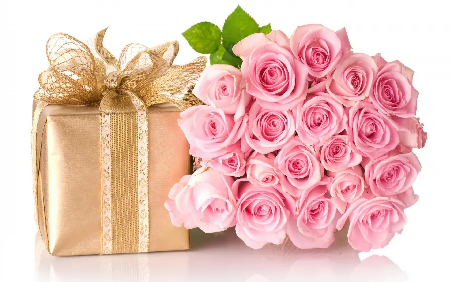Happy Birthday with flowers