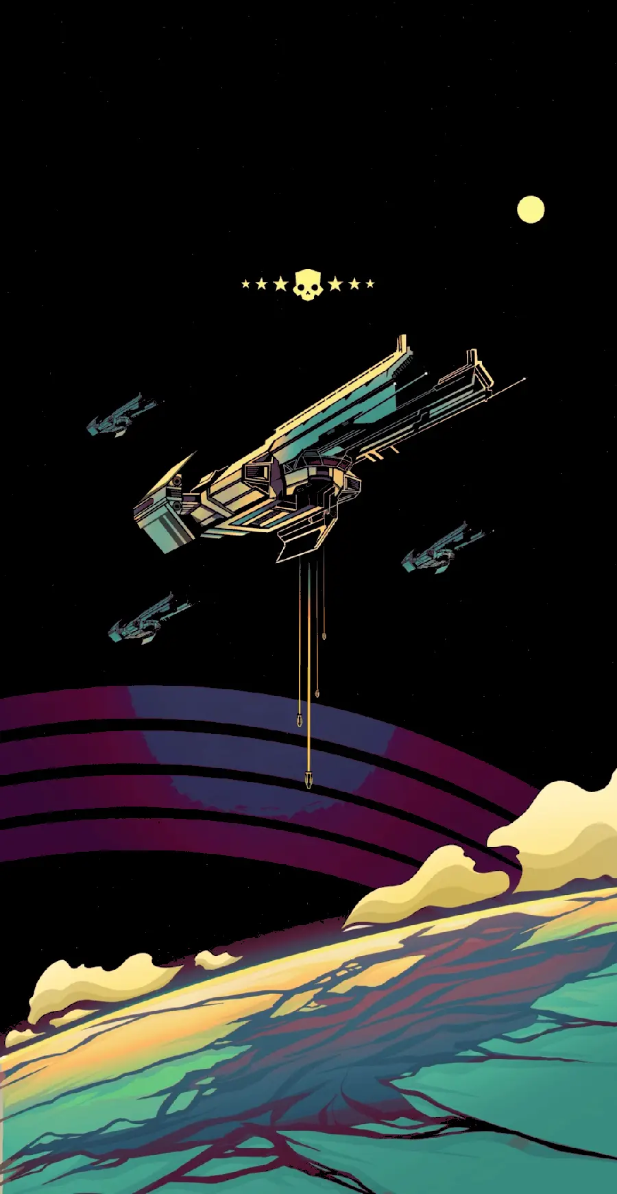 Space wallpaper for phone