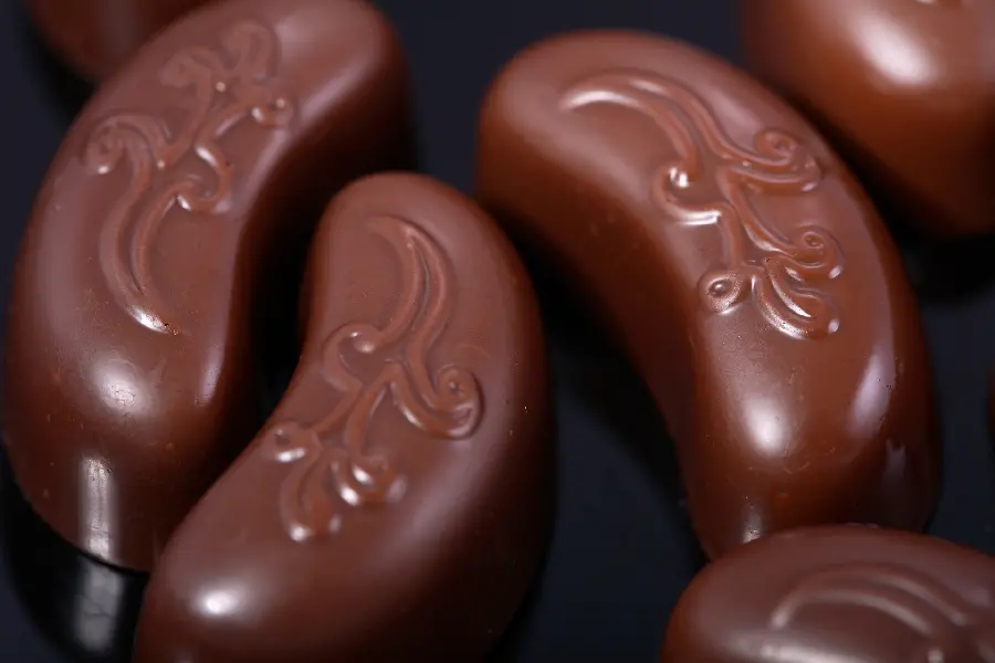 Model from a famous foreign chocolate brand