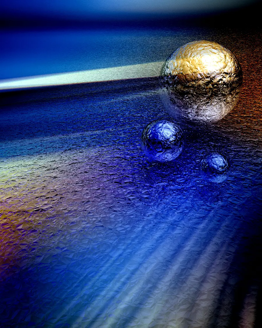 Very Beautiful and New Metallic World Images for Photoshop