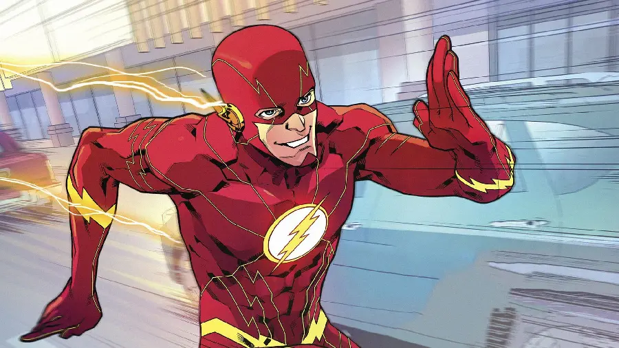 Detailed and high-quality wallpaper from DC Flash comics