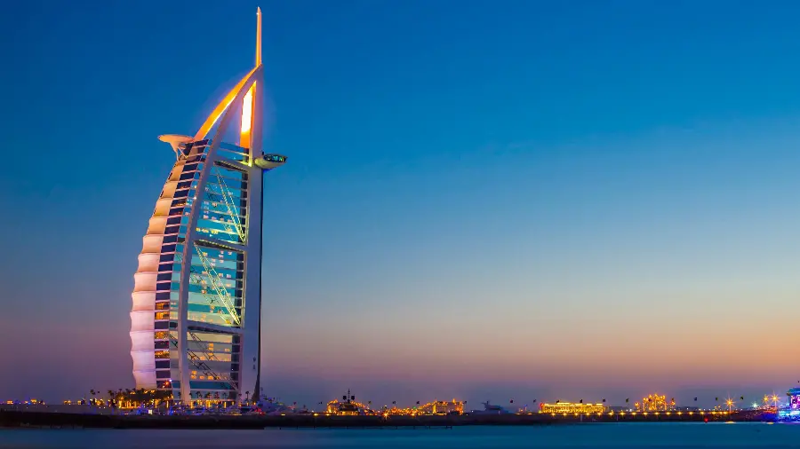 Sunset Photo in Dubai 6K