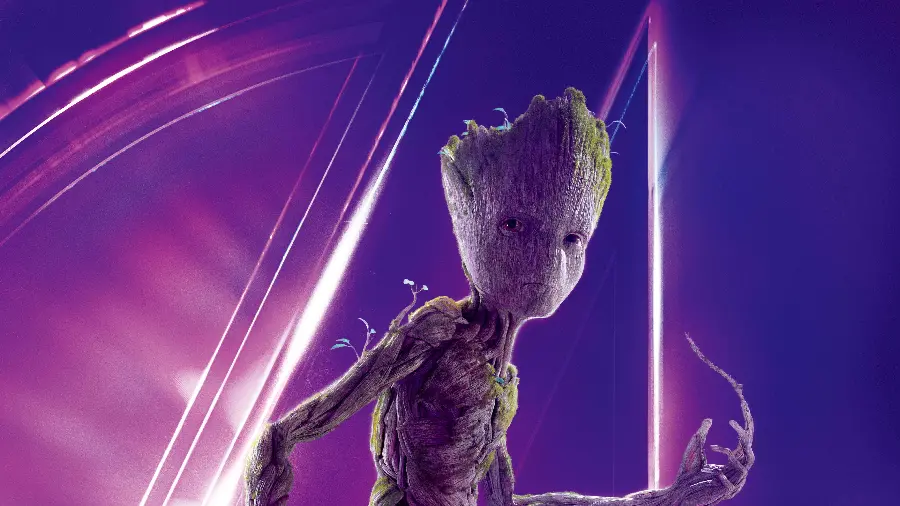 Groot Avengers 8K Wallpaper