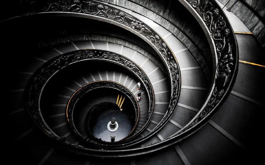 Image of Spiral Staircases of Vatican Churches