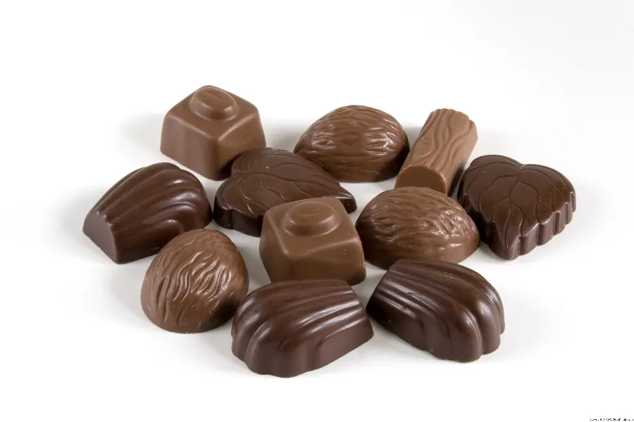 Shaped chocolate photo