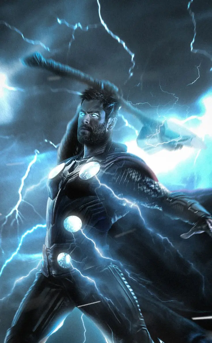 Thor vs Superman Fight Photo