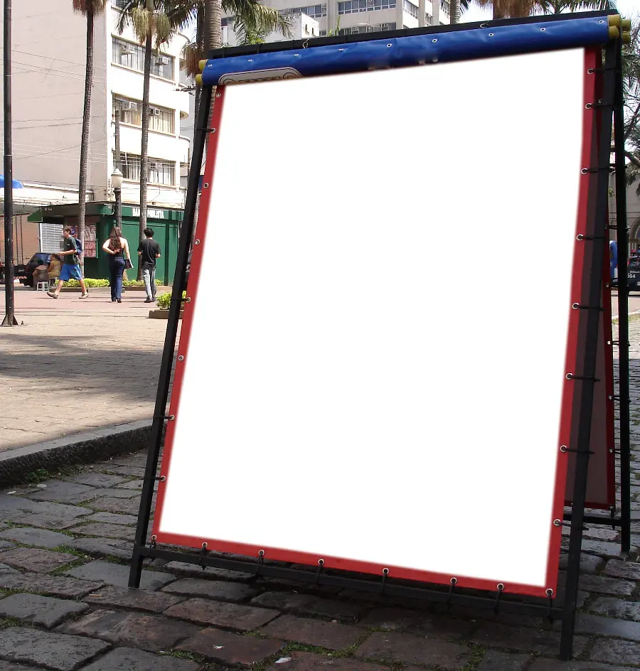 Template and frame