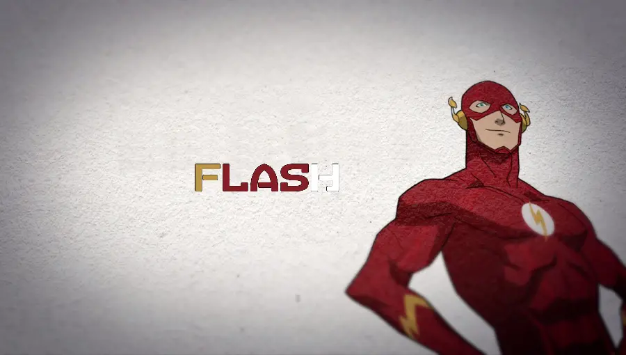 DC Flash wallpaper, the fast hero 