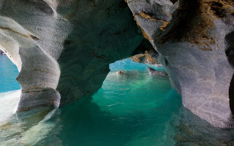 Caves lake computer wallpaper free download