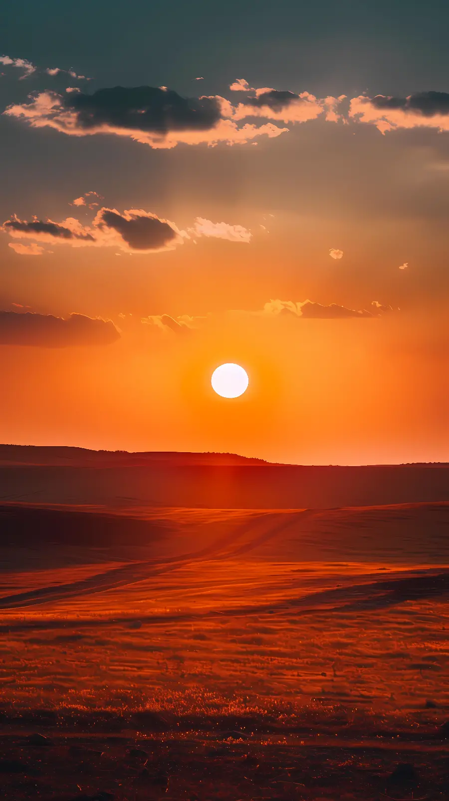 Sunset Background for Mobile Wallpaper