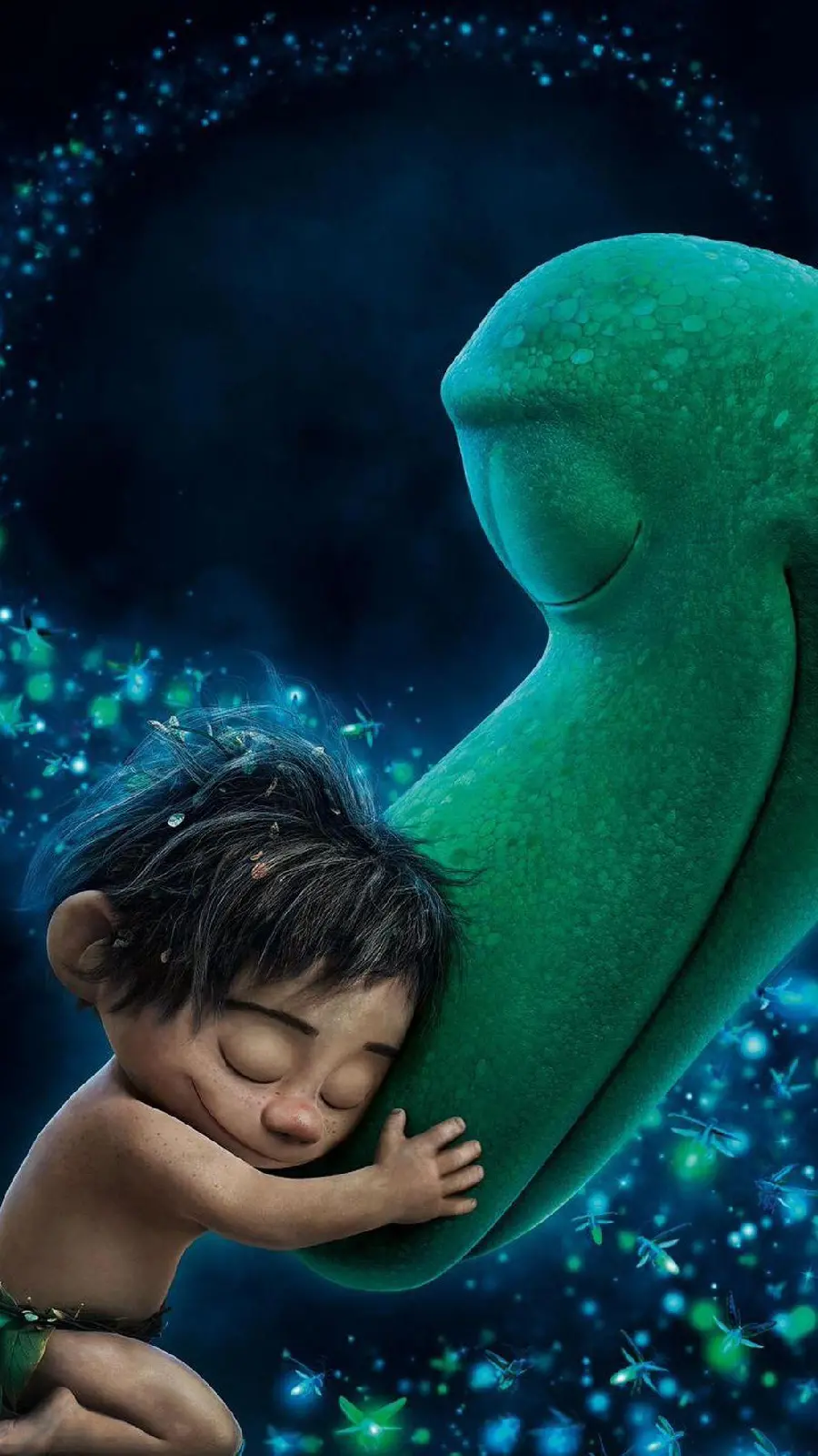 Cute picture of a green dinosaur