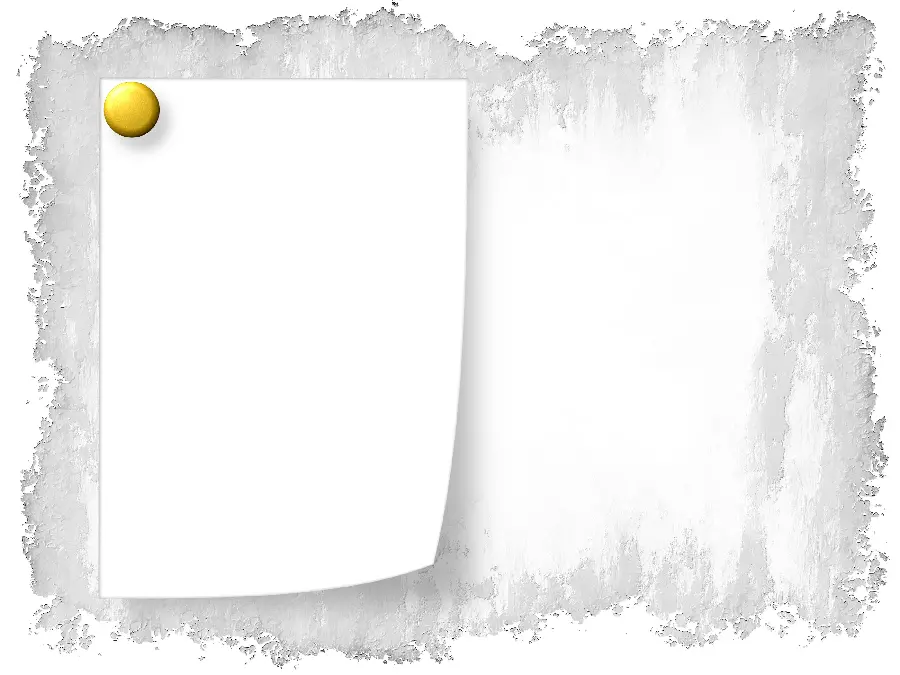 Frame and text writing template in Photoshop