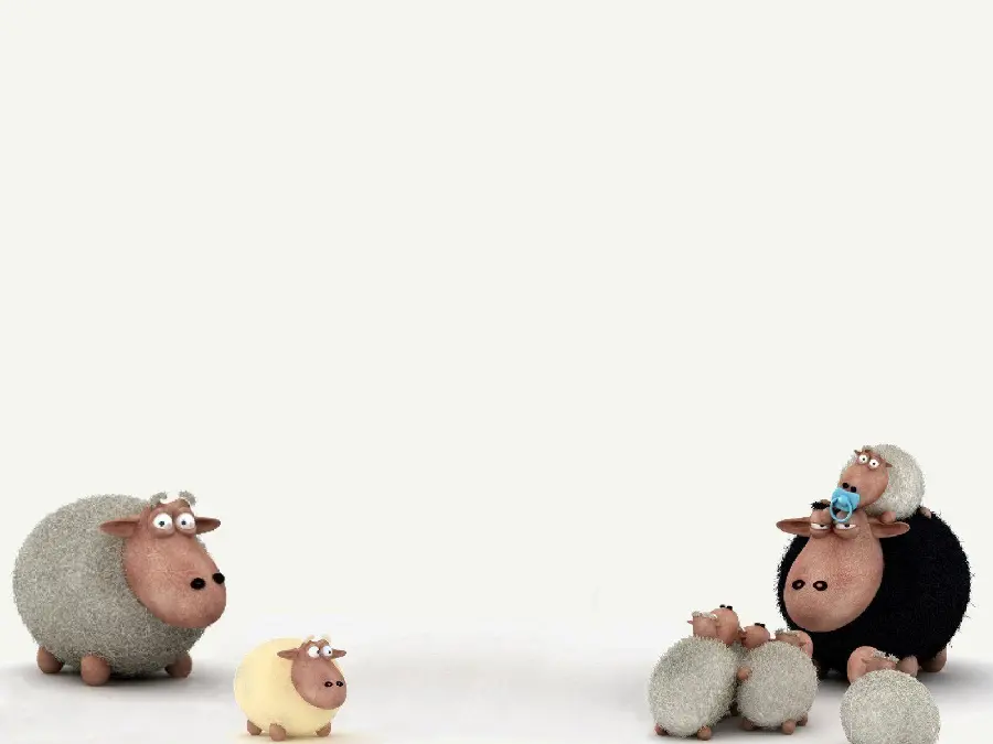 Download animated image of fluffy sheep