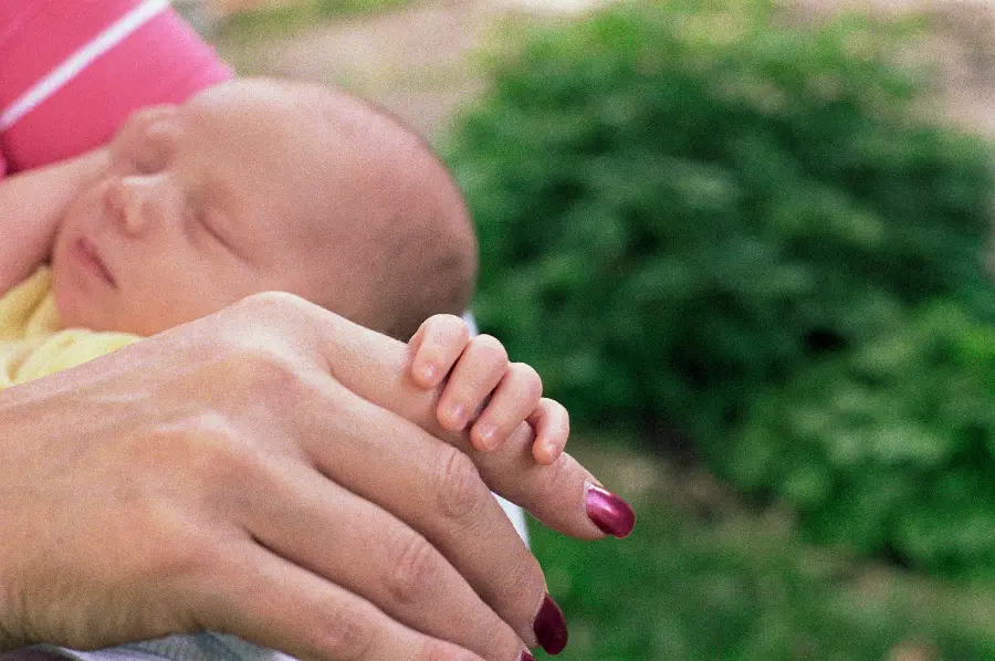 High quality newborn baby photo