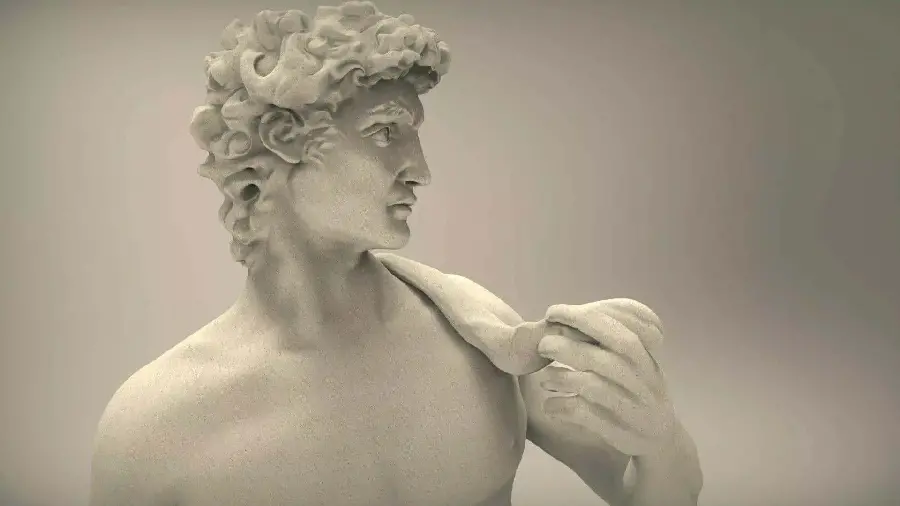 High quality photos and sculptures of Michelangelo's works