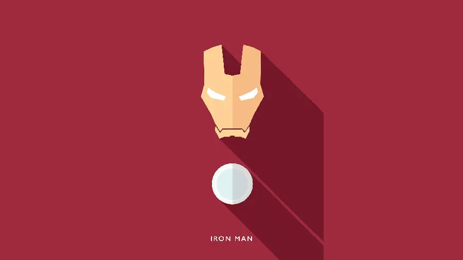 Minimal FULL HD Wallpaper for Fans of the Cool Iron Man Character