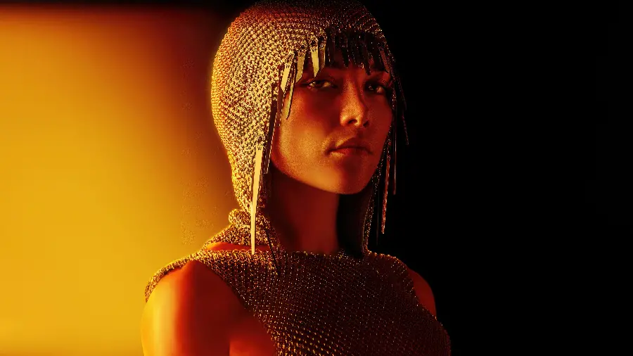 Luxury girl profile picture from the amazing Dune Part 2 movie