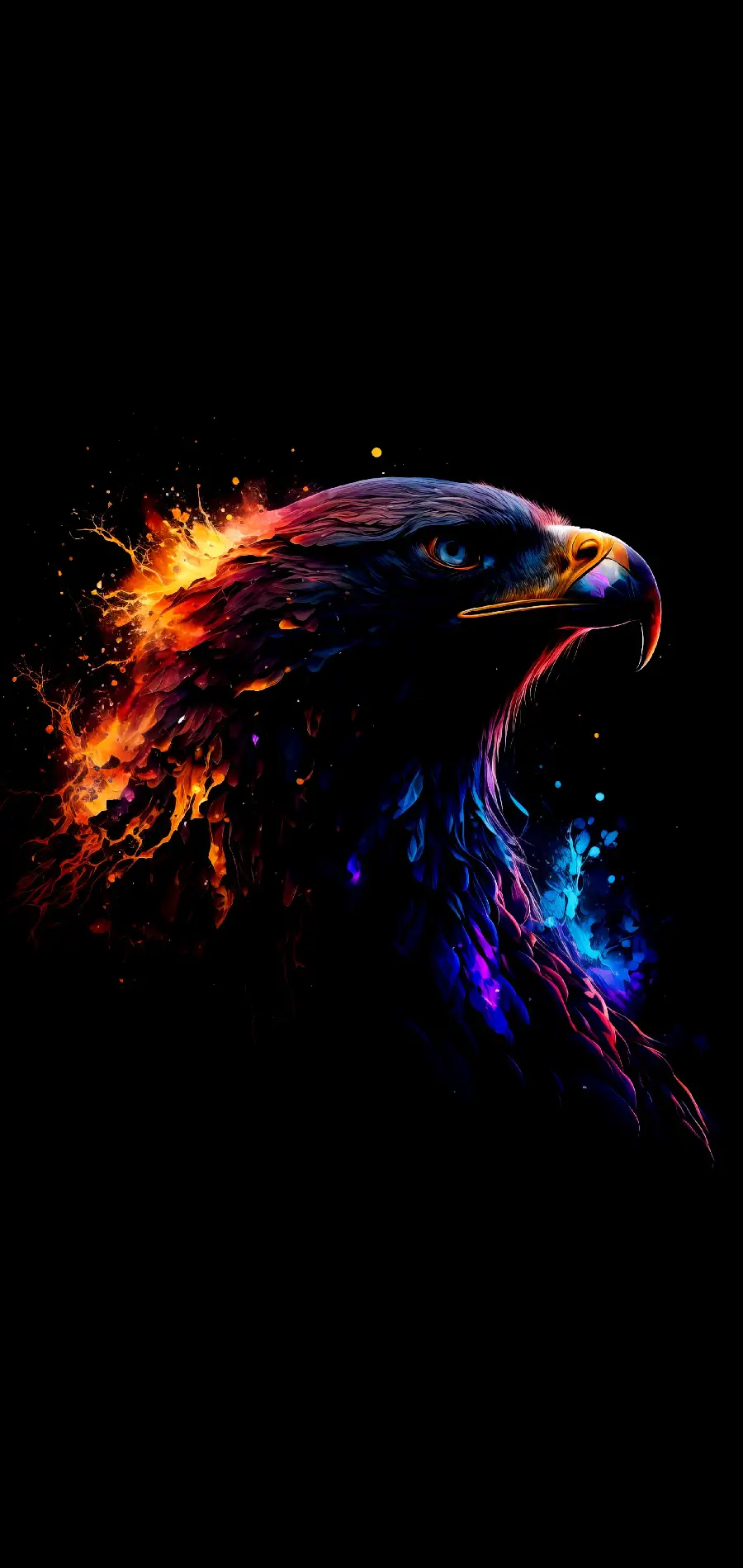 Simple black wallpaper photo