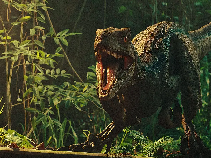 Dinosaur in the tropical forests high quality photo