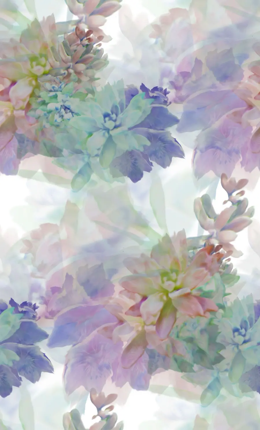 Spring pastel painting photo