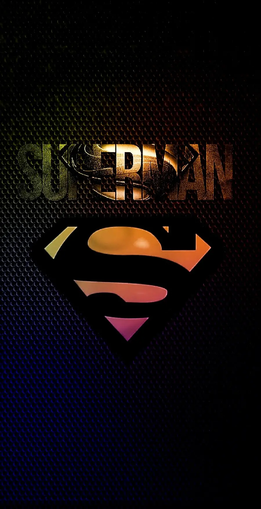 Download Superman Logo Mobile Wallpaper
