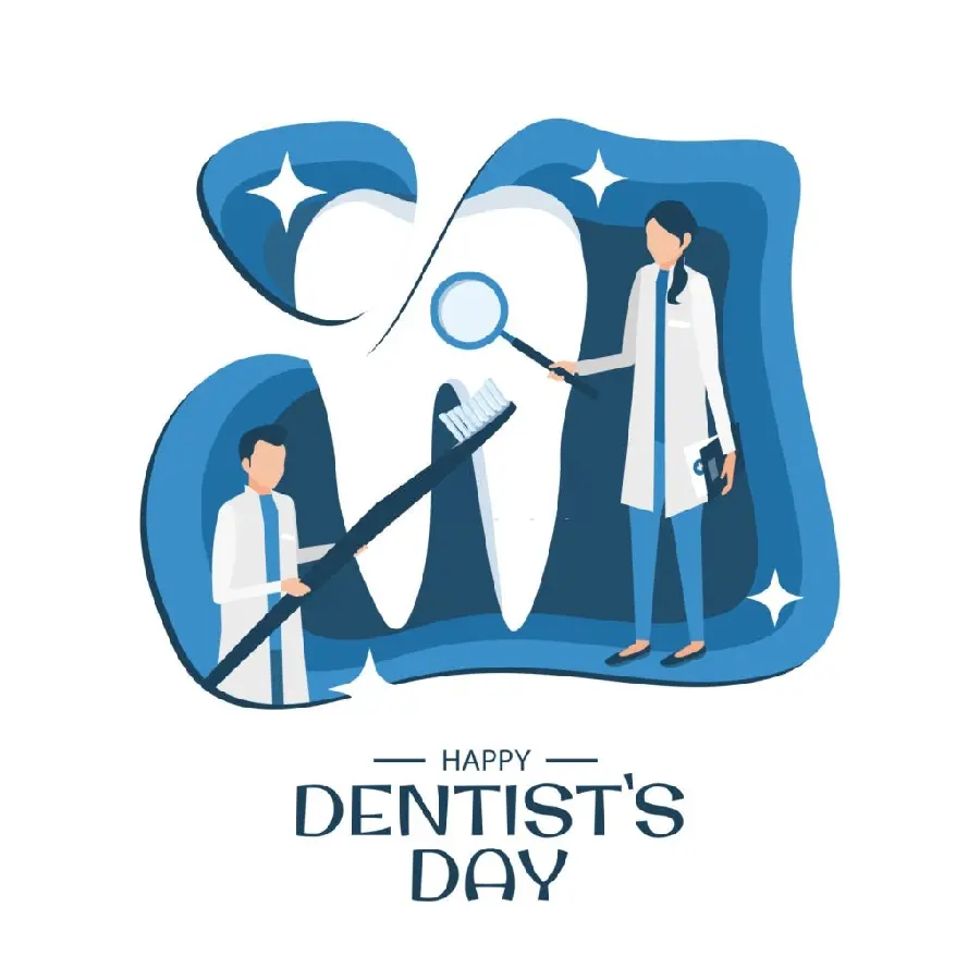 Congratulations on Dentist's Day in English