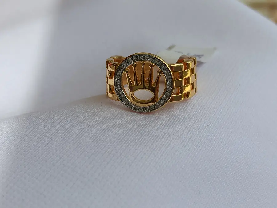 Girls Rhinestone Ring Photo