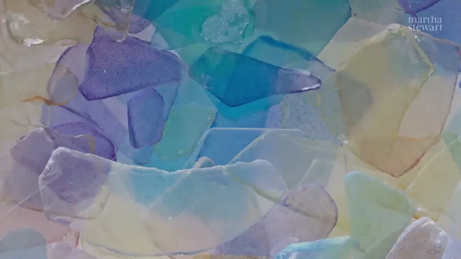 HD image of sea glass