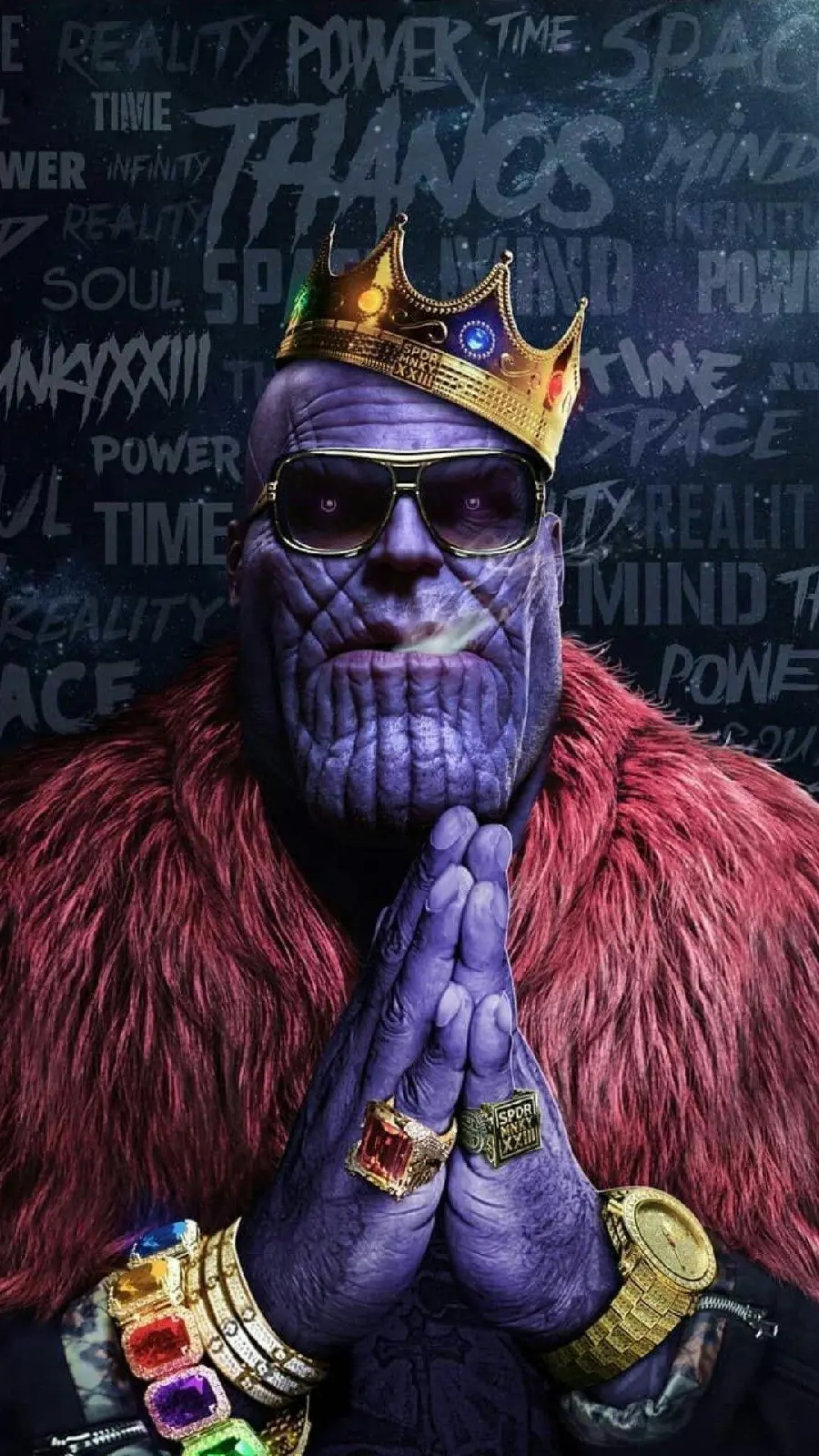 Marvel Thanos Background