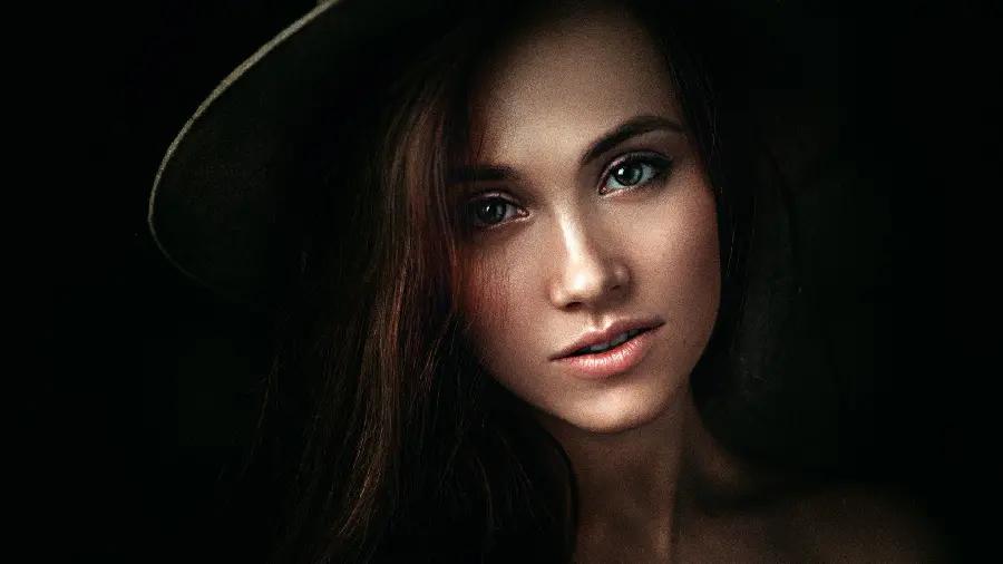 Beautiful Woman Background
