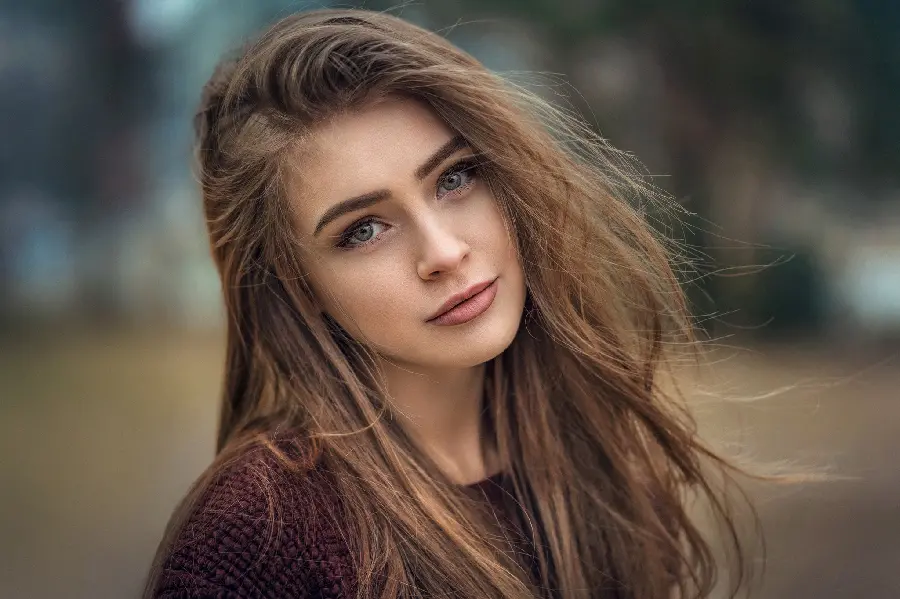 Beautiful woman with makeup