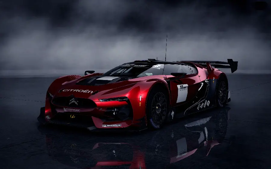 Stock photo of a racing car AGT by Citroen