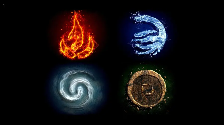 Avatar elements wallpaper designed with high precision and art