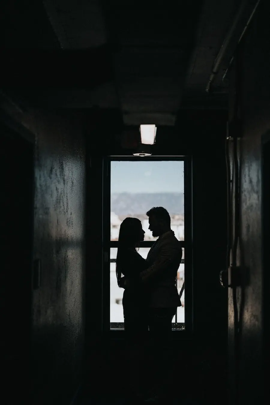 Black Girl and Boy Wallpaper for Mobile from Dark Couple