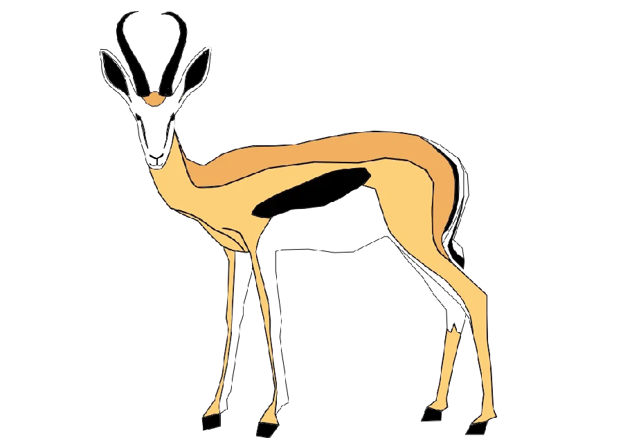 Download beautiful PNG drawing of a ghazal