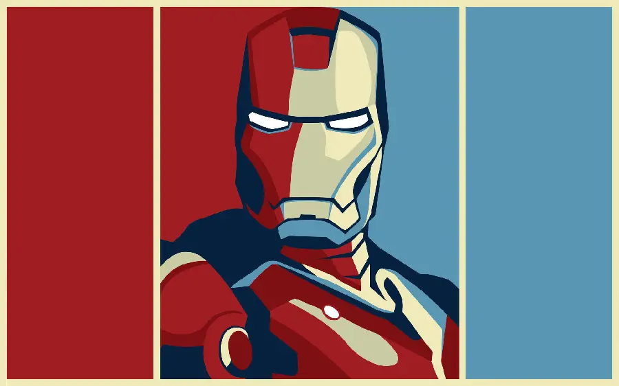 Iron Man 2024 Cartoon Photo for Computer Background 