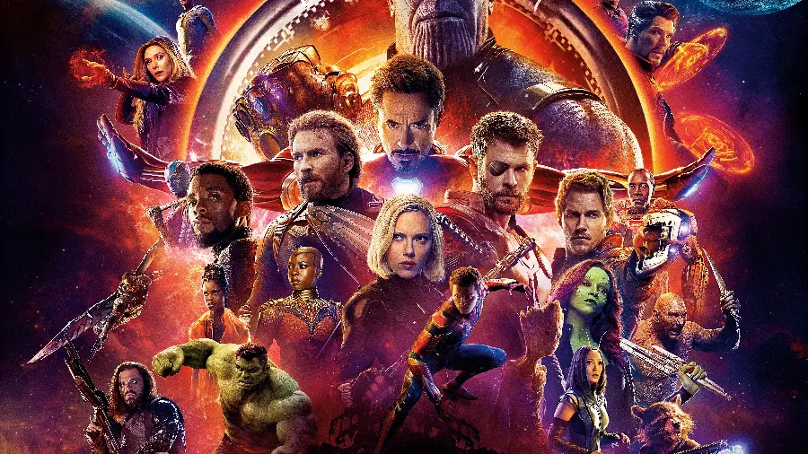 Avengers 8K Movie Poster