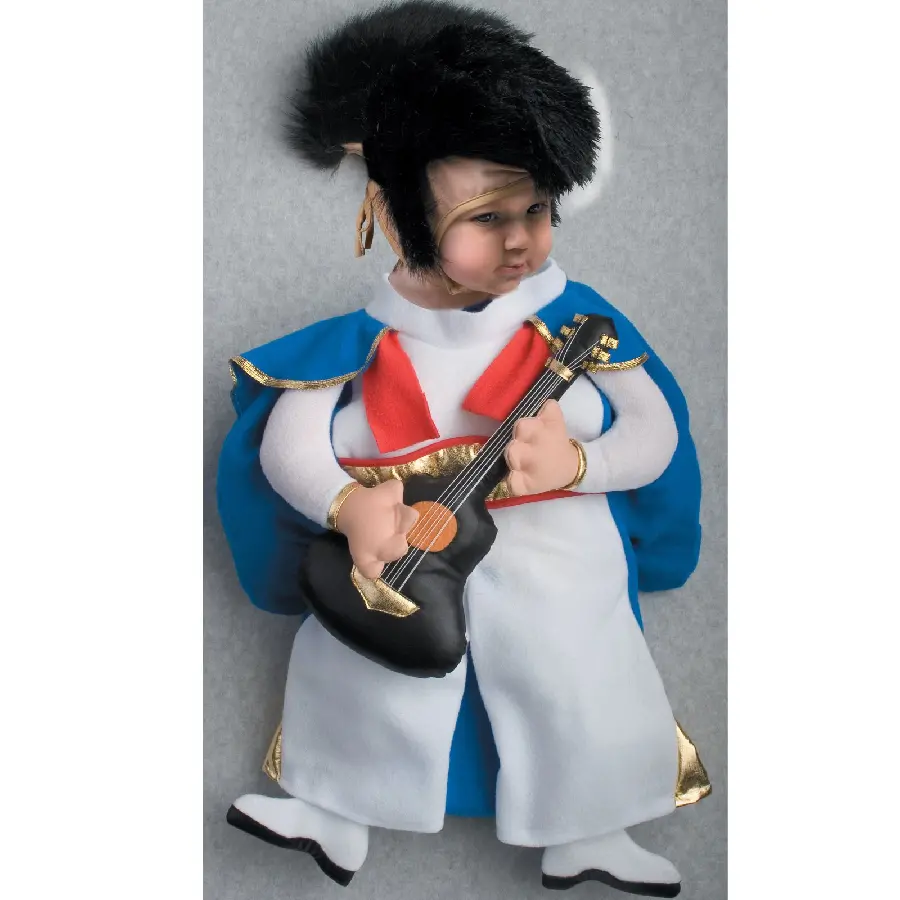 Female Guitar Singer Costume for Kids
