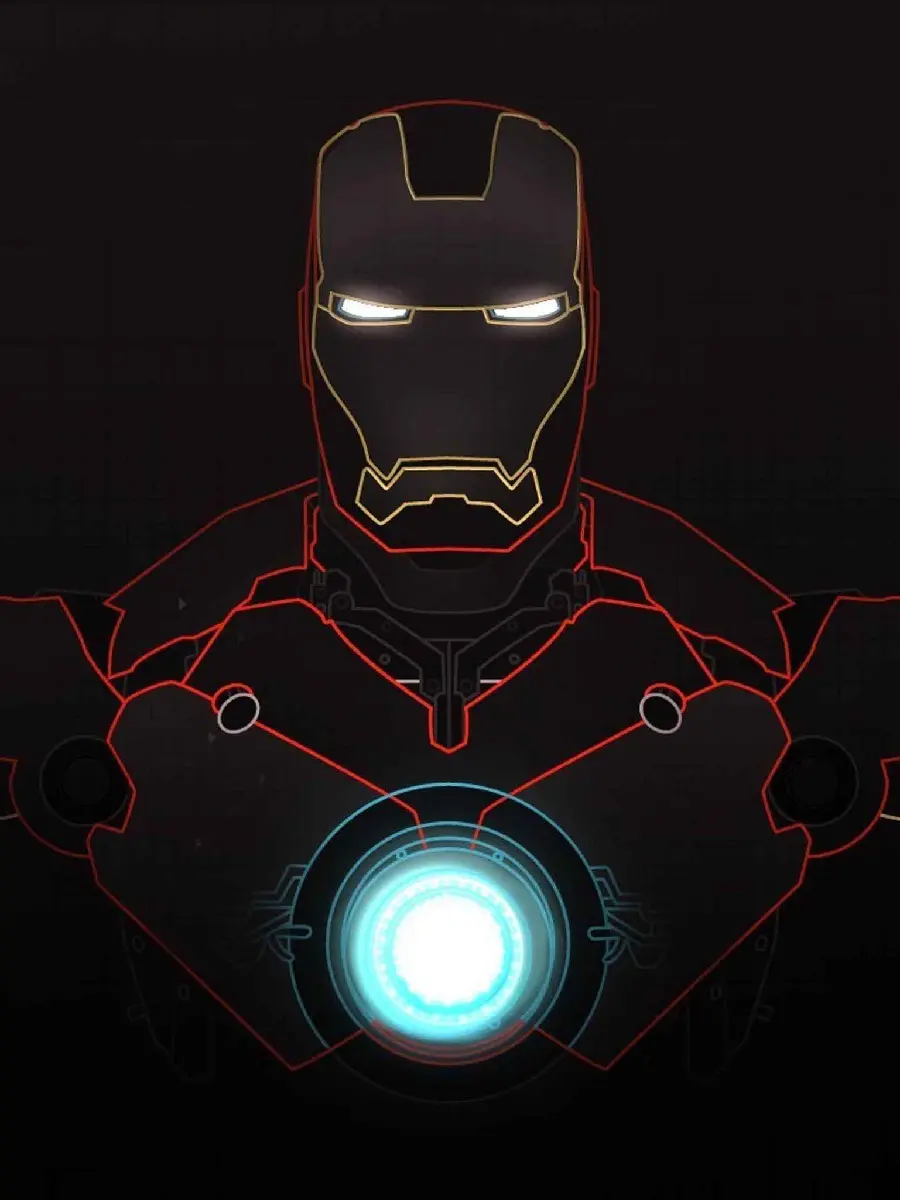 Iron Man Vector Photo for Tablet Background 2024