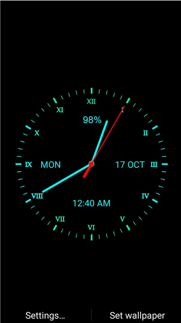 Clock Analog