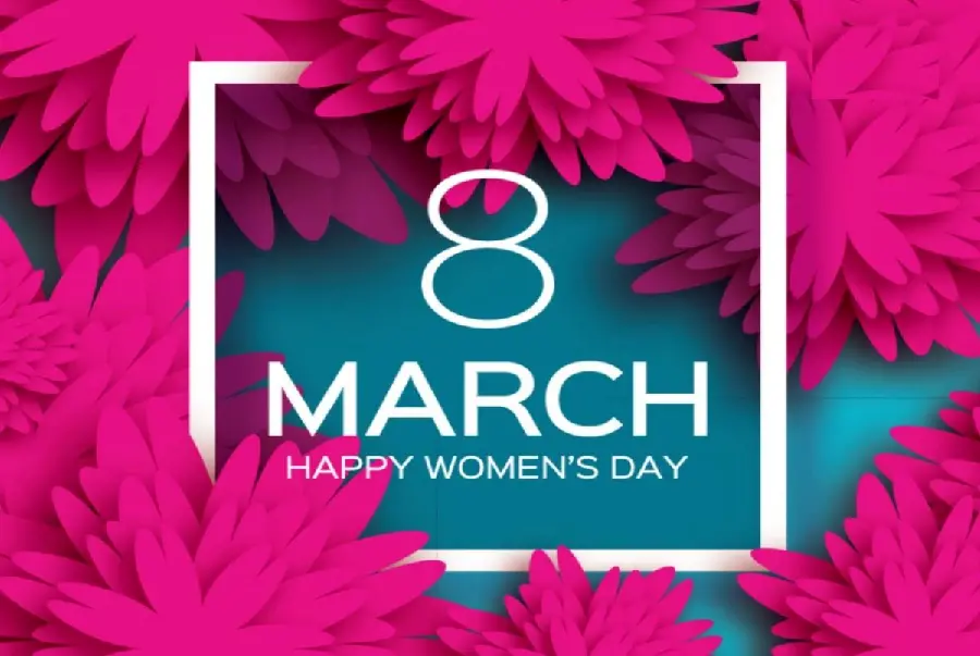Photo of congratulations on International Women's Day on Telegram and Instagram