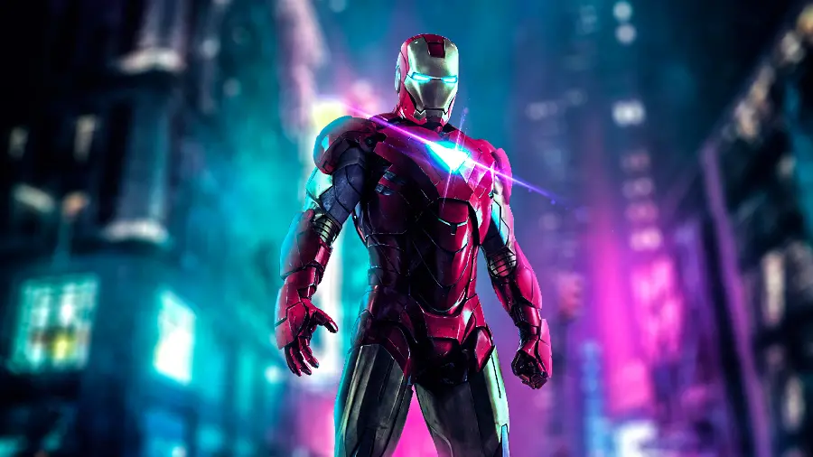Iron Man Background 4k