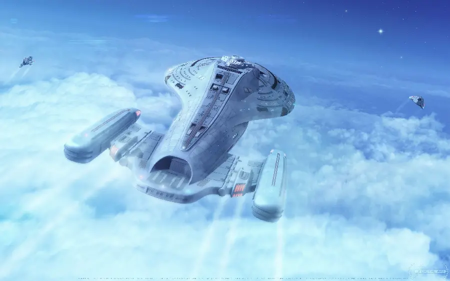 Spaceship Wallpaper for Computer and Laptop About Aerospace