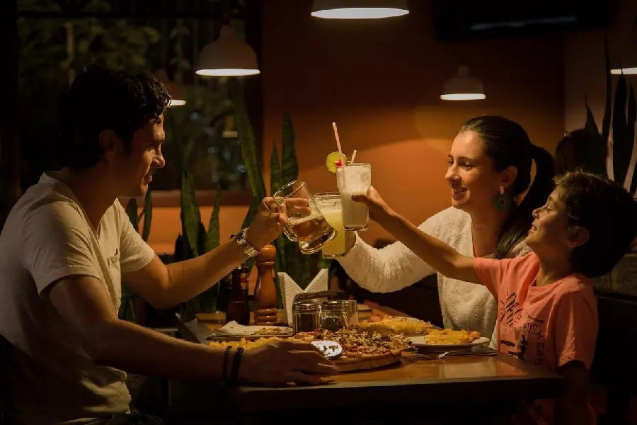 Download Family Eating Photo Dinner