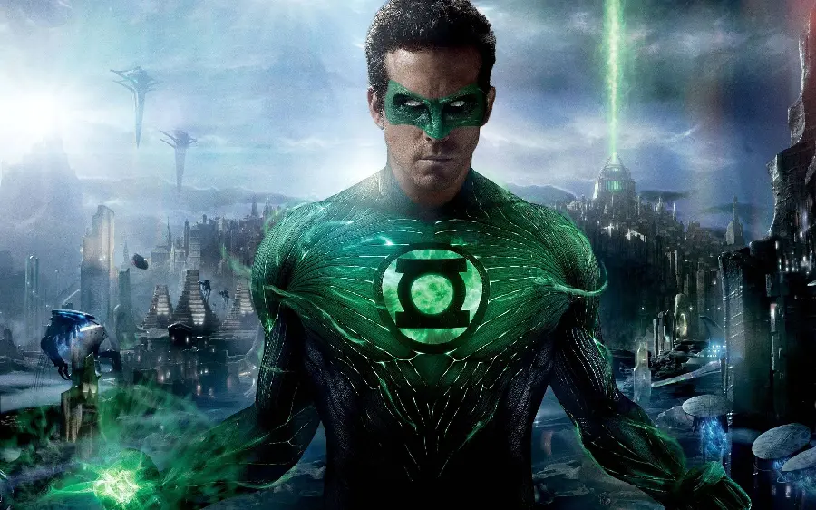 Green Lantern Stock Photo