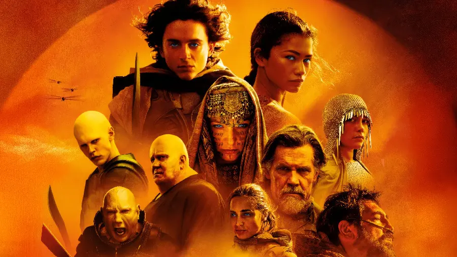 Dune Part 2 movie directed by Villeneuve