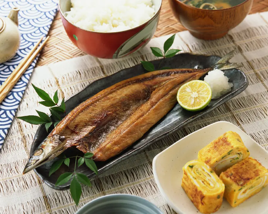 Unique seafood photo with fish