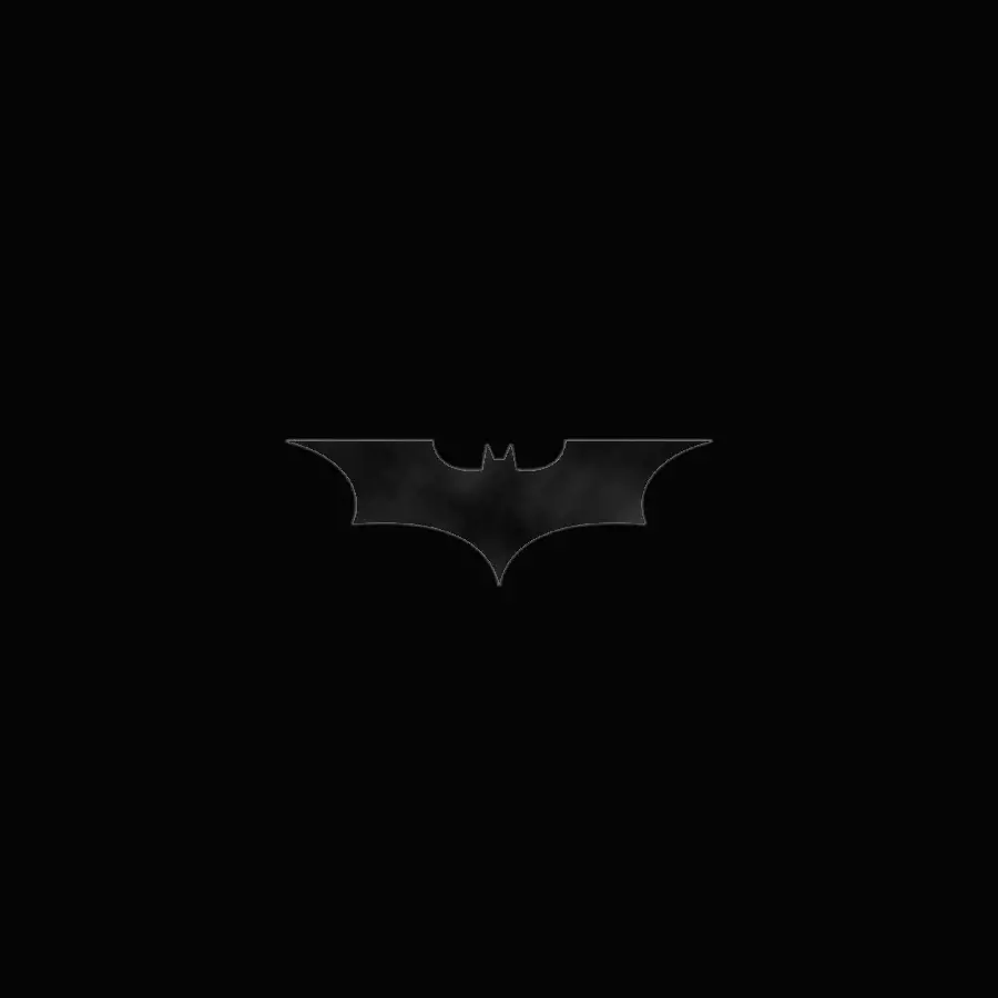 Batman Symbol and Batman Photo