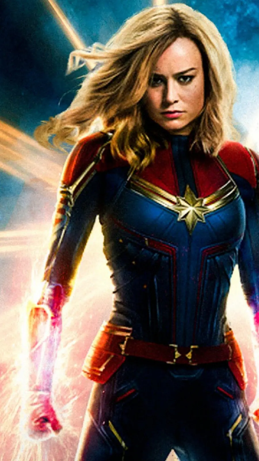 Captain Marvel Phone Wallpaper